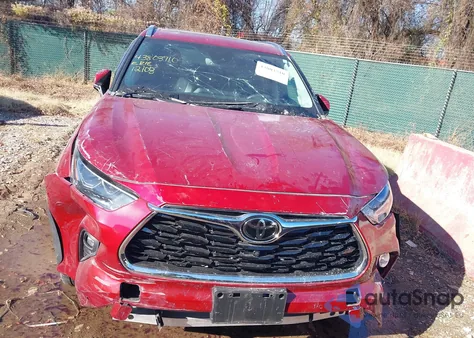 2022 Toyota Highlander Limited z USA, uszkodzony, nr VIN 5TDDZRBH6NS569390